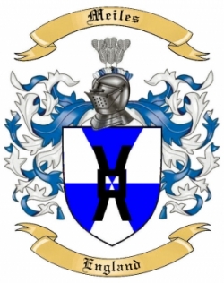 Meiles Family Crest from England