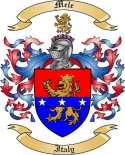Mele Family Crest from Italy