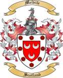 Melvile Family Crest from Scotland