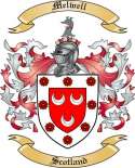 Melwell Family Crest from Scotland