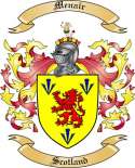 Menair Family Crest from Scotland