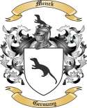 Menck Family Crest from Germany