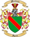 Mendoza Family Crest from Spain
