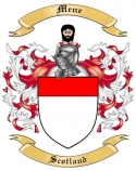Mene Family Crest from Scotland