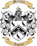 Merriman Family Crest from England