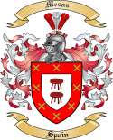 Mesas Family Crest from Spain