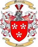 Meserole Family Crest from France