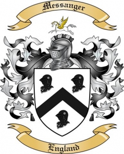 Messanger Family Crest from England
