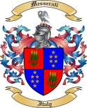 Messerati Family Crest from Italy