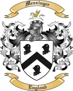 Messinger Family Crest from England