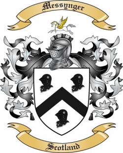 Messynger Family Crest from Scotland