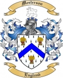 Mesterson Family Crest from England