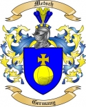 Metsch Family Crest from Germany