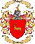 Metzger Family Crest from Germany