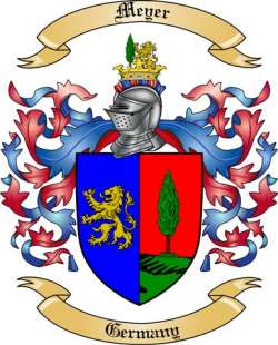 Meyer Family Crest from Germany3