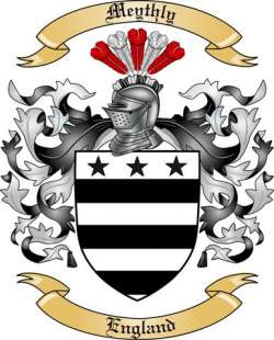 Meythly Family Crest from England
