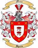 Meza Family Crest from Spain