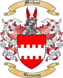 Michael Family Crest from Germany