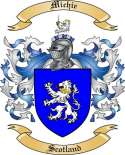 Michie Family Crest from Scotland