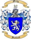 Michy Family Crest from Scotland