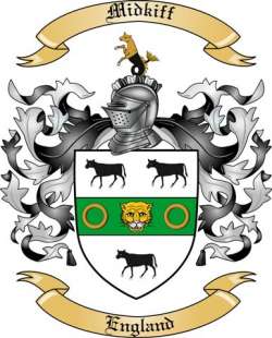 Midkiff Family Crest from England