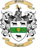 Midkiff Family Crest from England