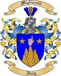 Migliorelli Family Crest from Italy
