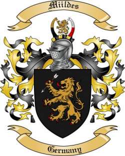 Miildes Family Crest from Germany
