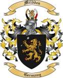 Milddes Family Crest from Germany
