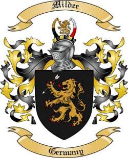 Mildee Family Crest from Germany
