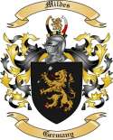 Mildes Family Crest from Germany