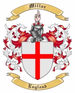 Millar Family Crest from England