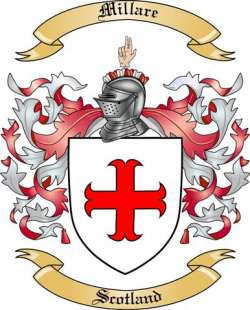 Millare Family Crest from Scotland