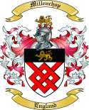 Millenchop Family Crest from England