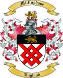 Millinghope Family Crest from England