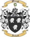Minagh Family Crest from Ireland