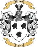Minette Family Crest from England