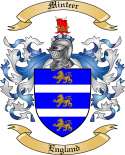 Minteer Family Crest from England