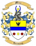 Mire Family Crest from Germany