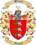 Miskell Family Crest from Ireland