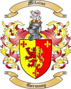 Mitaine Family Crest from Germany2