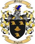 Mitchel Family Crest from England