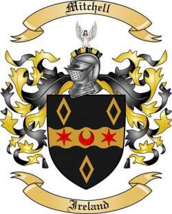 Mitchell Family Crest from Ireland