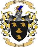 Mitchelson Family Crest from England