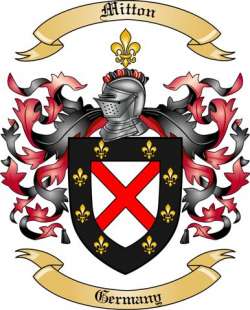 Mitton Family Crest from Germany