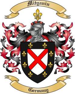 Mityanin Family Crest from Germany