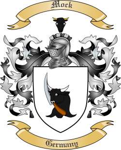 Mock Family Crest from Germany