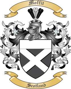 Moffit Family Crest from Scotland