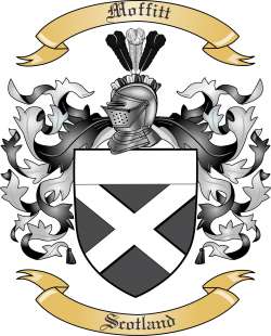 Moffitt Family Crest from Scotland