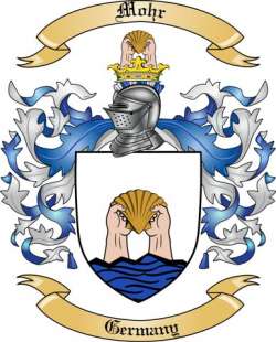 Mohr Family Crest from Germany2